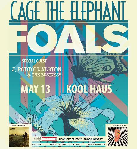 foals-cagetheelephant-poster